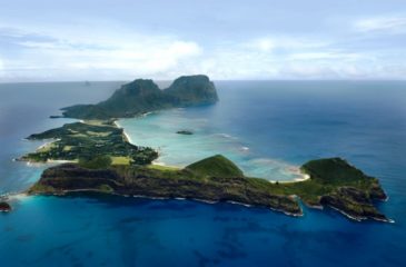 Aerial view 
Photo Credit: Lord Howe Island