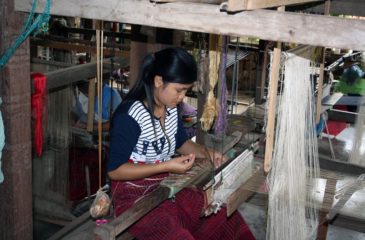 Laos silk-weaving 
Photo Credit: Kit Schultze - Esplanade Travel