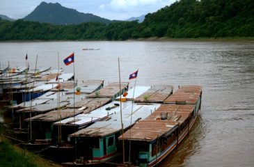 Local boats on the Mekong River 
Photo Credit: Kit Schultze - Esplanade Travel