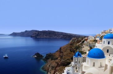 Santorini 
Photo Credit: Greece Tourism Board