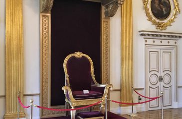 Queen Victoria's throne, Dublin Castle // Esplanade Travel 