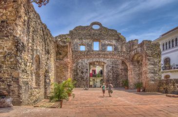 Stay in the Casco Viejo neighborhood of Panama City to see gorgeous historical ruins // Photo Credit to Panama Tourism Authority
