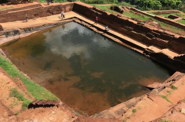 Pool at the top of Sigiriya // Photo credit to Esplanade Travel